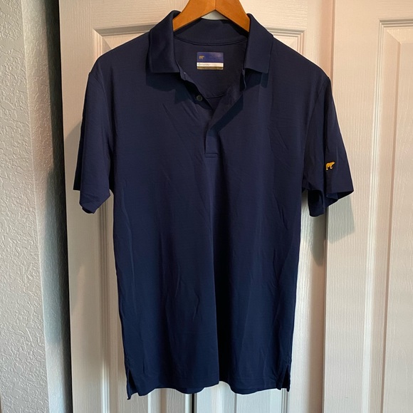Jack Spicklaus Navy Blue StayDri Polo Size Small - Picture 1 of 5